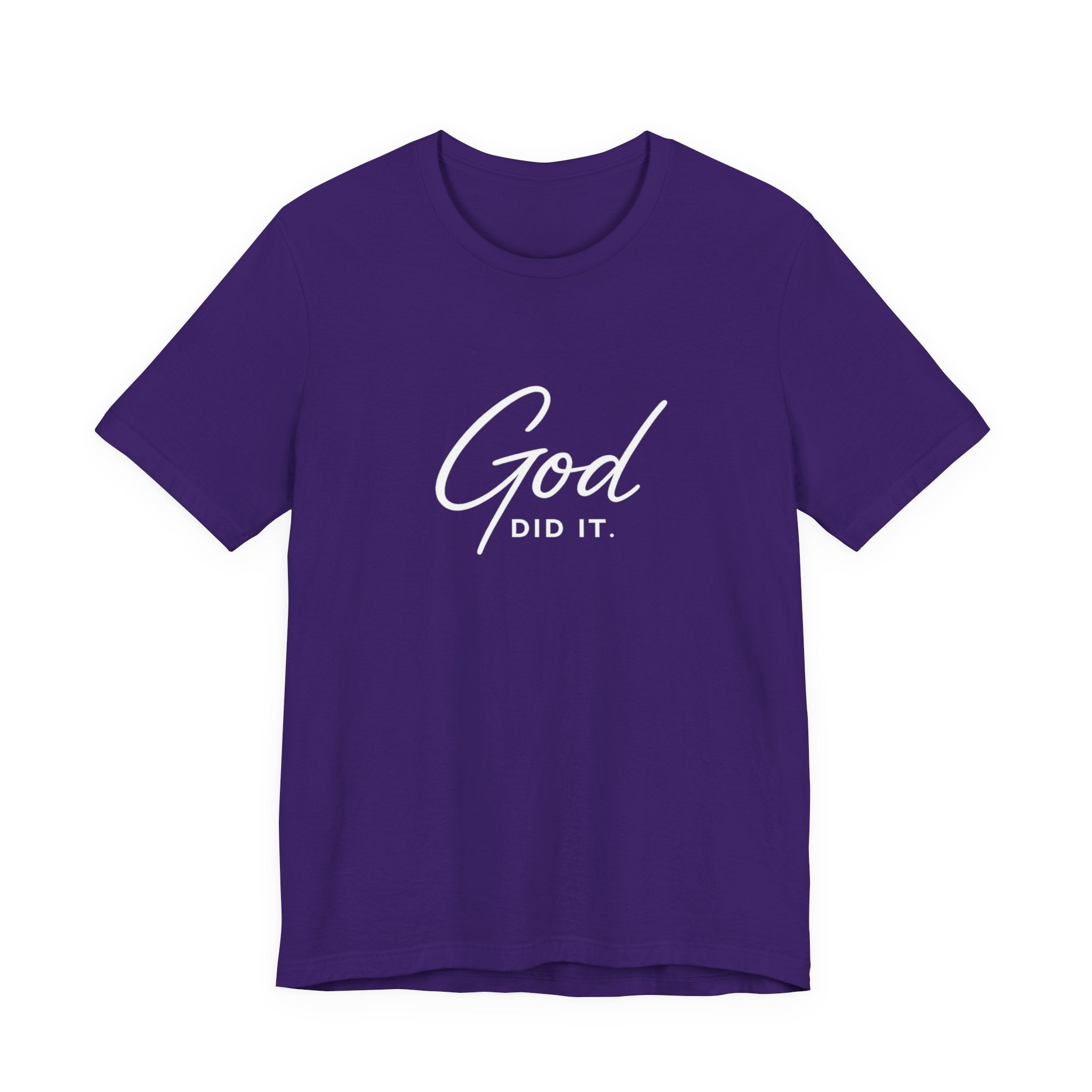 God Did It T-Shirt