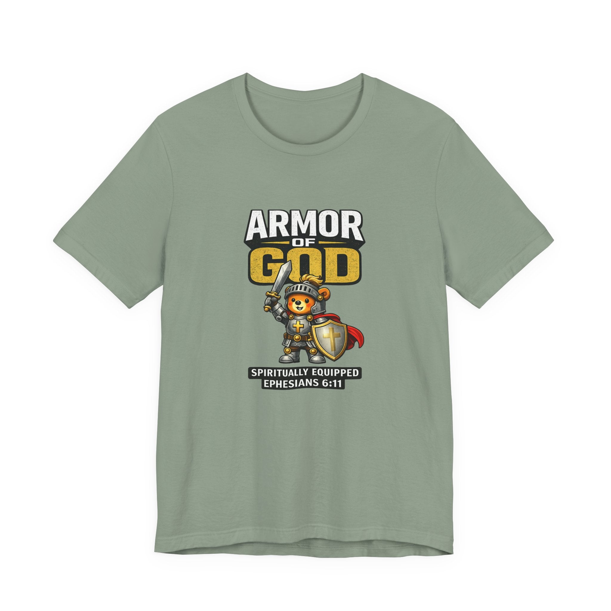 Armor Of God Bear Knight T-Shirt