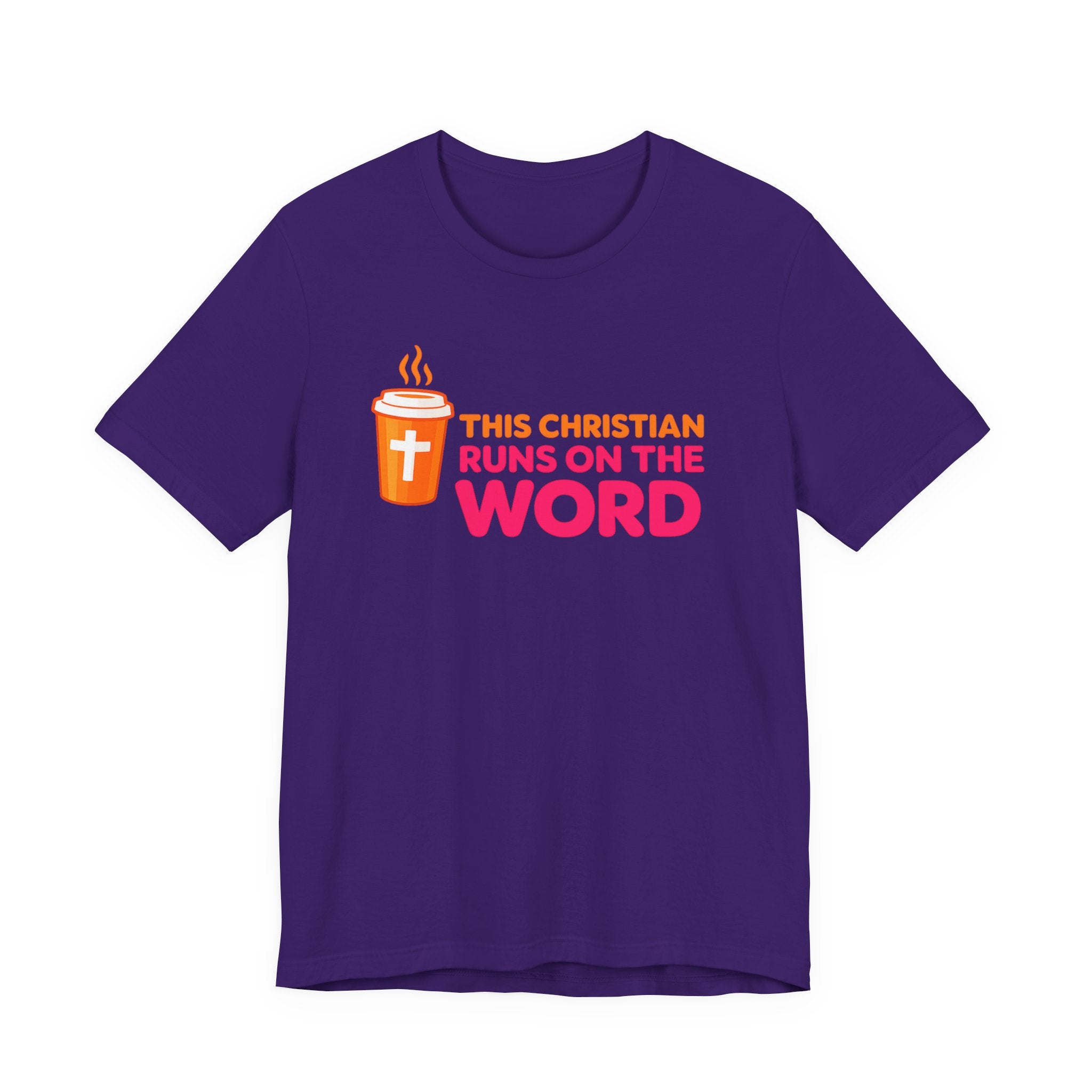 This Christian Runs On The Word T-Shirt