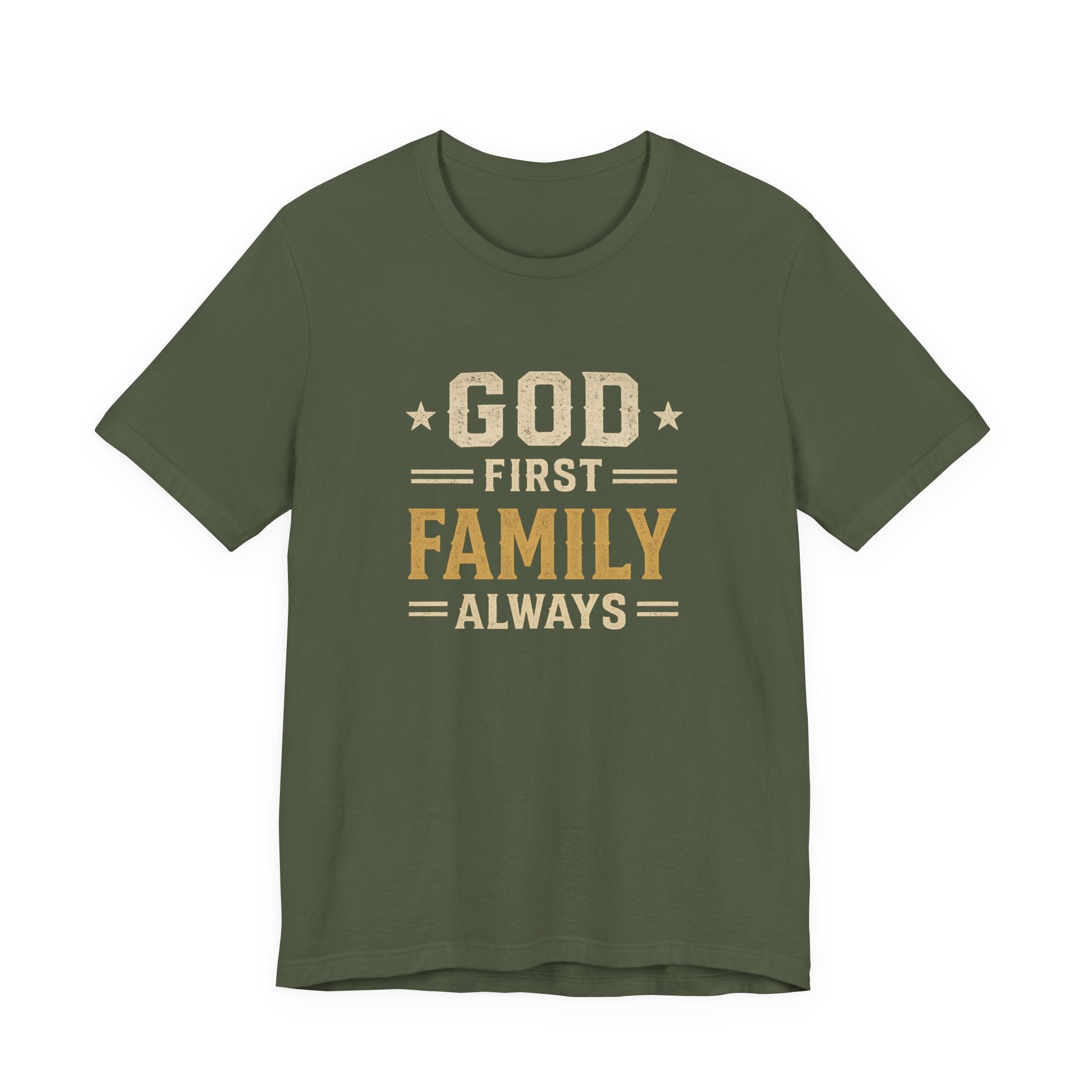 God First Family Always T-Shirt