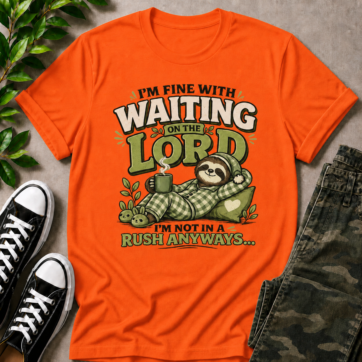 Waiting On The Lord T-Shirt