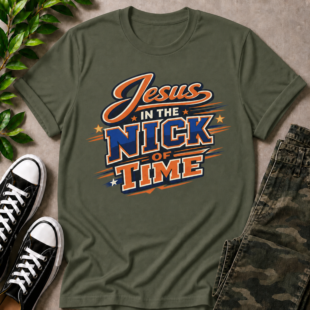 Jesus In The Nick Of Time T-Shirt