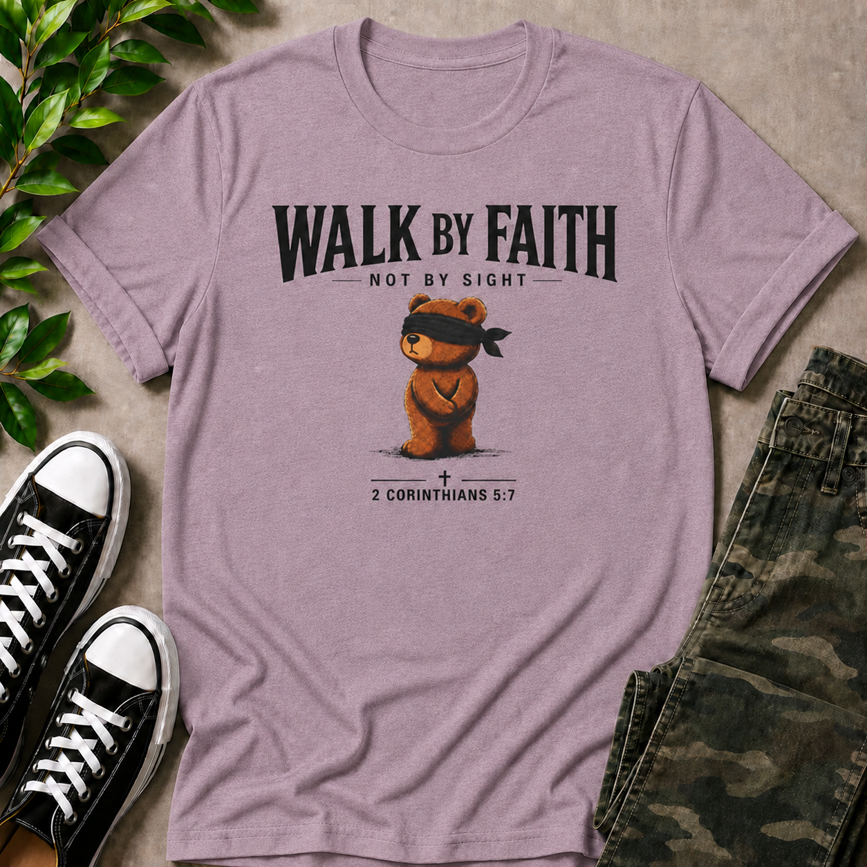 Walk By Faith Not By Sight T-Shirt