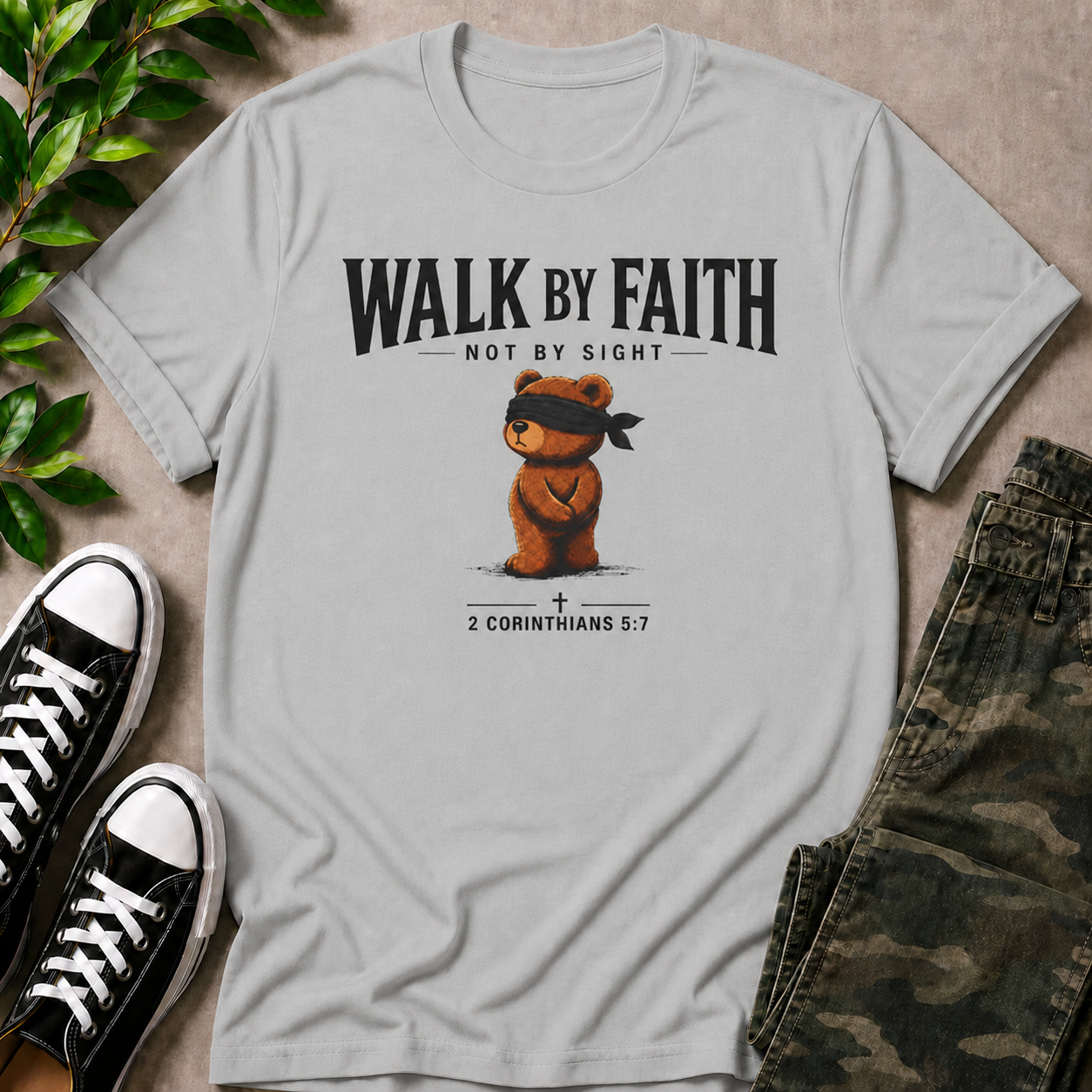 Walk By Faith Not By Sight T-Shirt