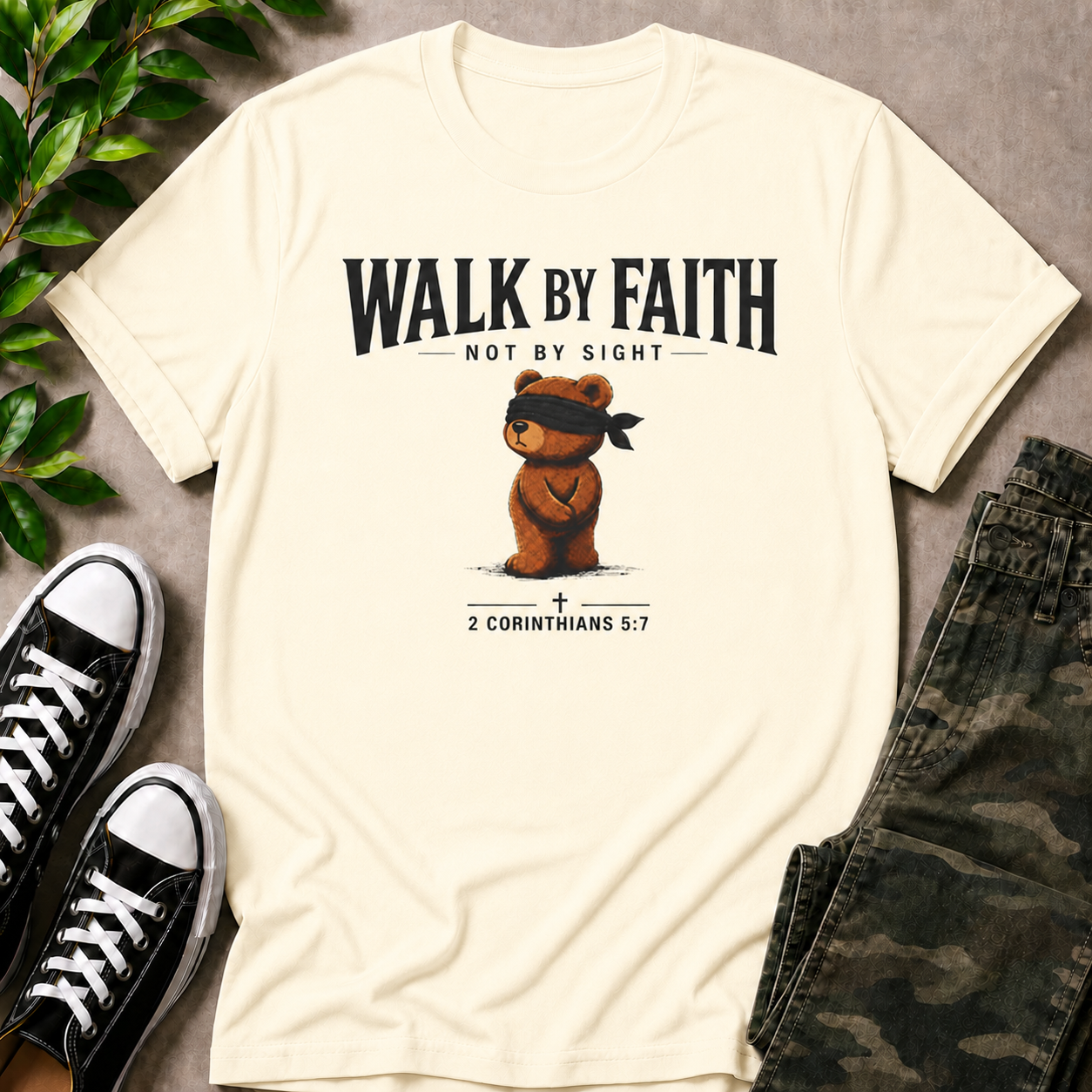 Walk By Faith Not By Sight T-Shirt