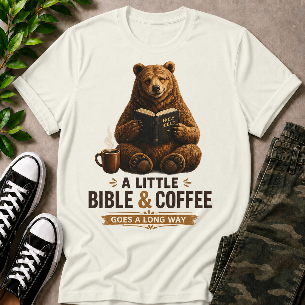 A Little Bible & Coffee T-Shirt
