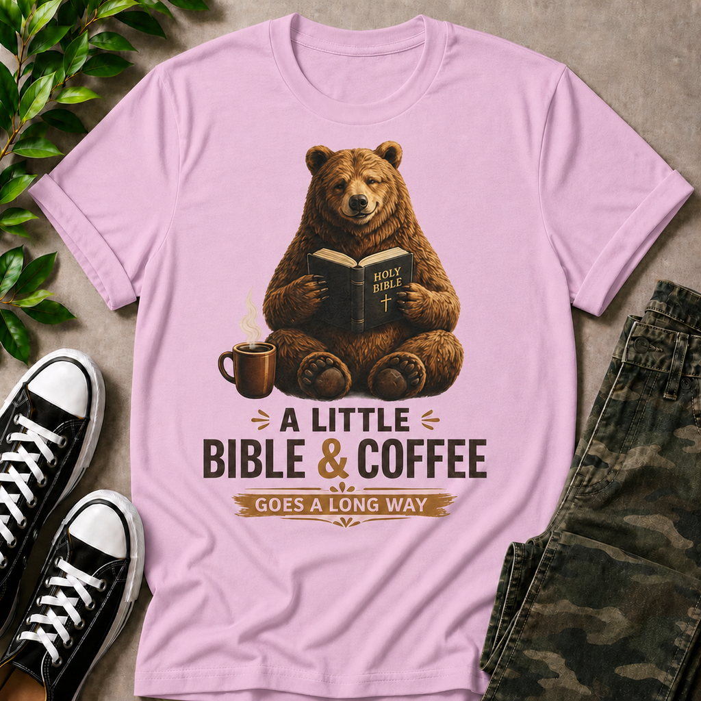 A Little Bible & Coffee T-Shirt