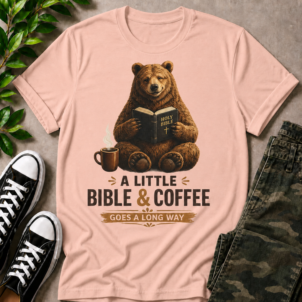 A Little Bible & Coffee T-Shirt
