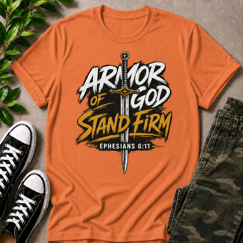 Armor Of God Stand Firm Sword T-Shirt