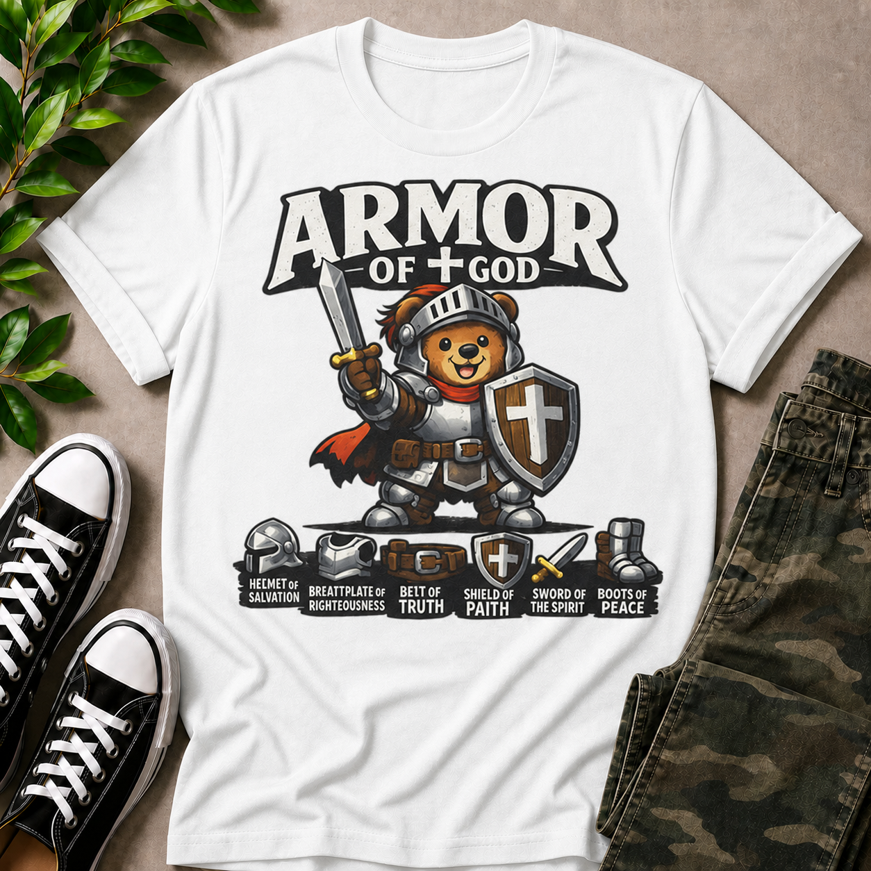 Armor of God Knight T-Shirt