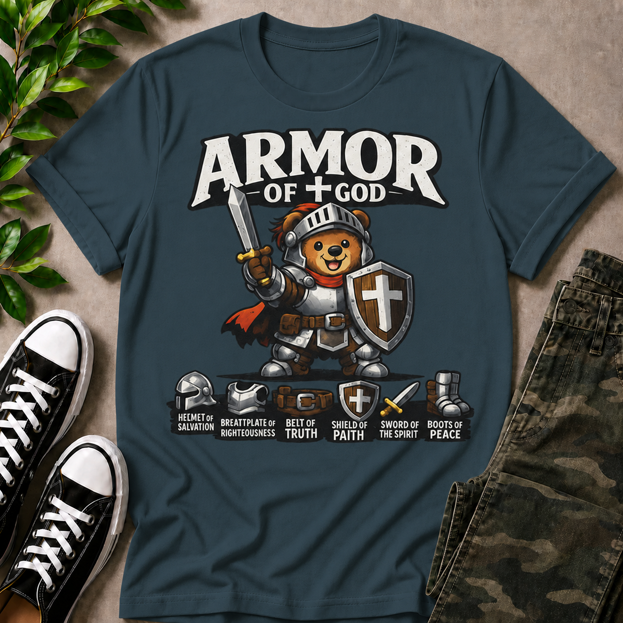 Armor of God Knight T-Shirt