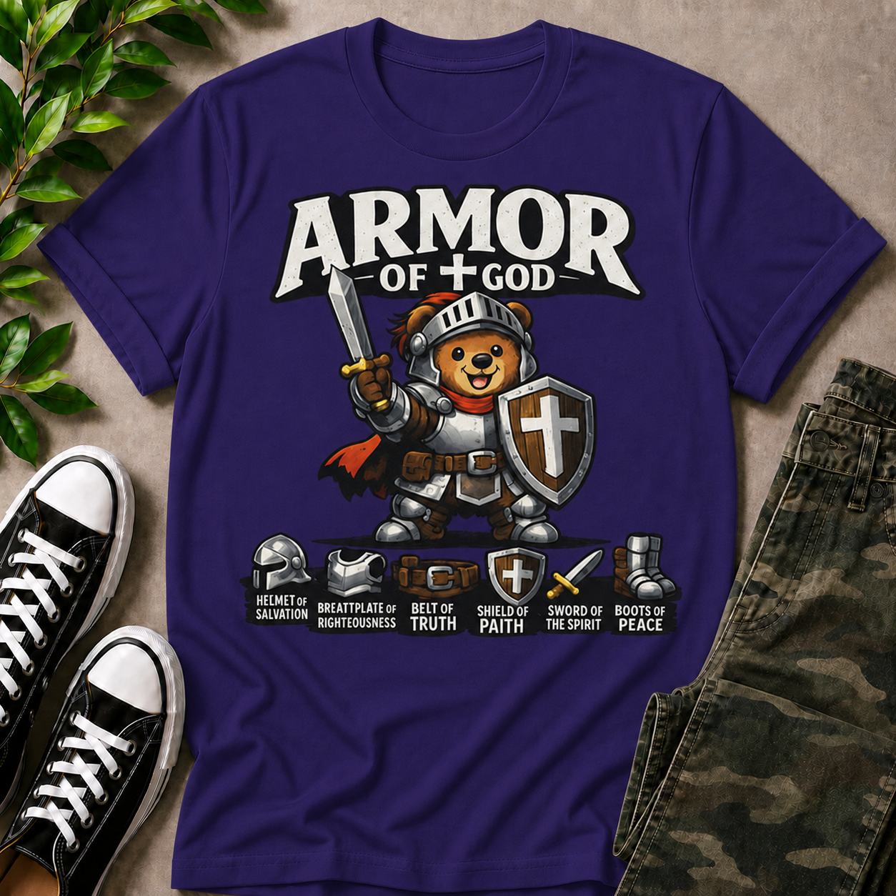 Armor of God Knight T-Shirt