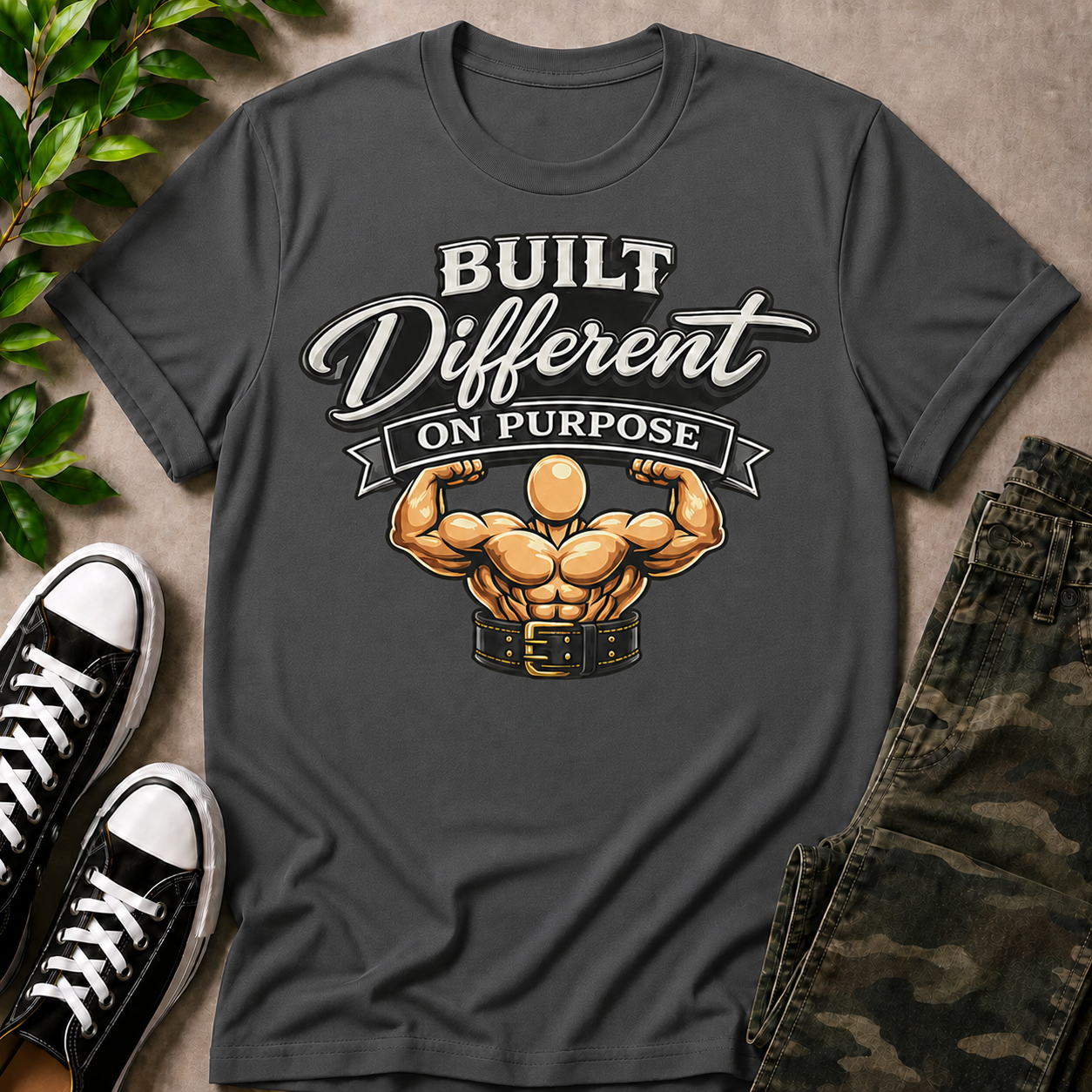 Built Different On Purpose T-Shirt
