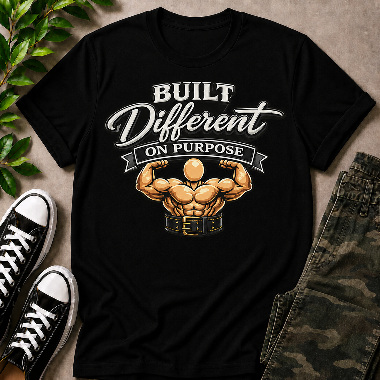 Built Different On Purpose T-Shirt