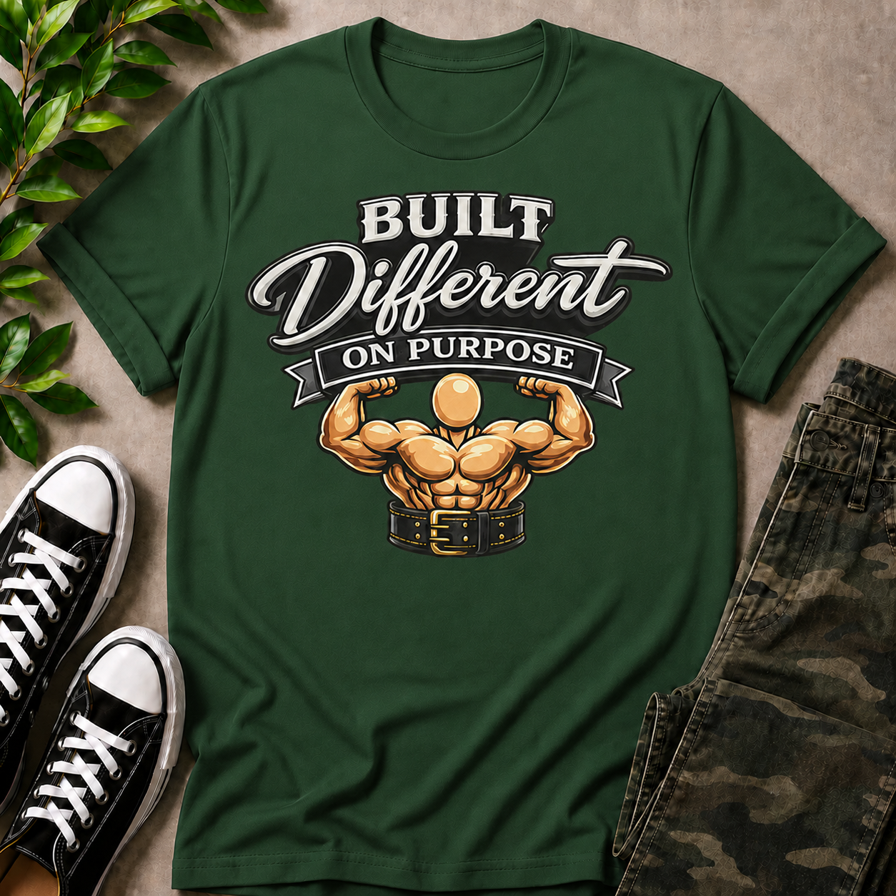 Built Different On Purpose T-Shirt