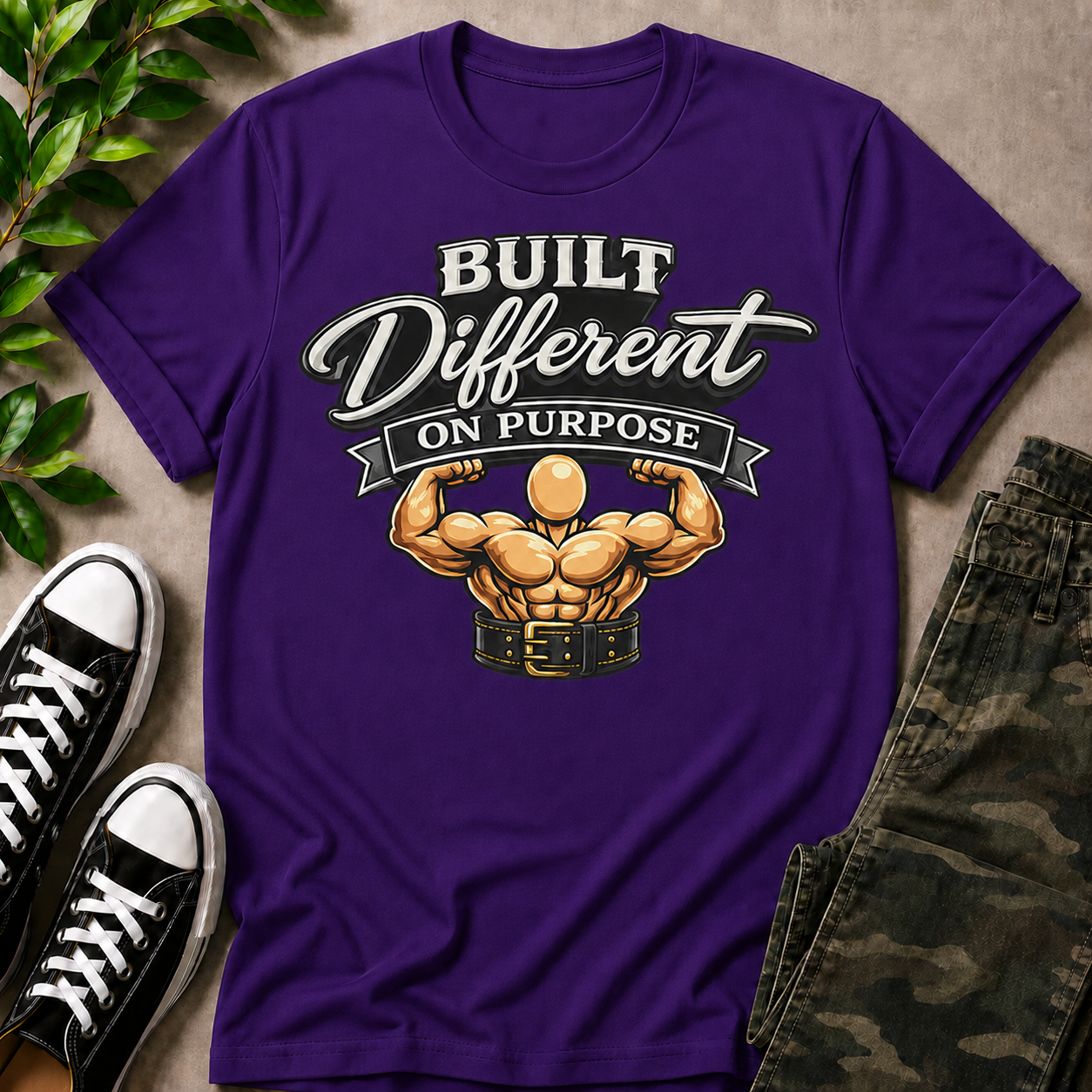 Built Different On Purpose T-Shirt