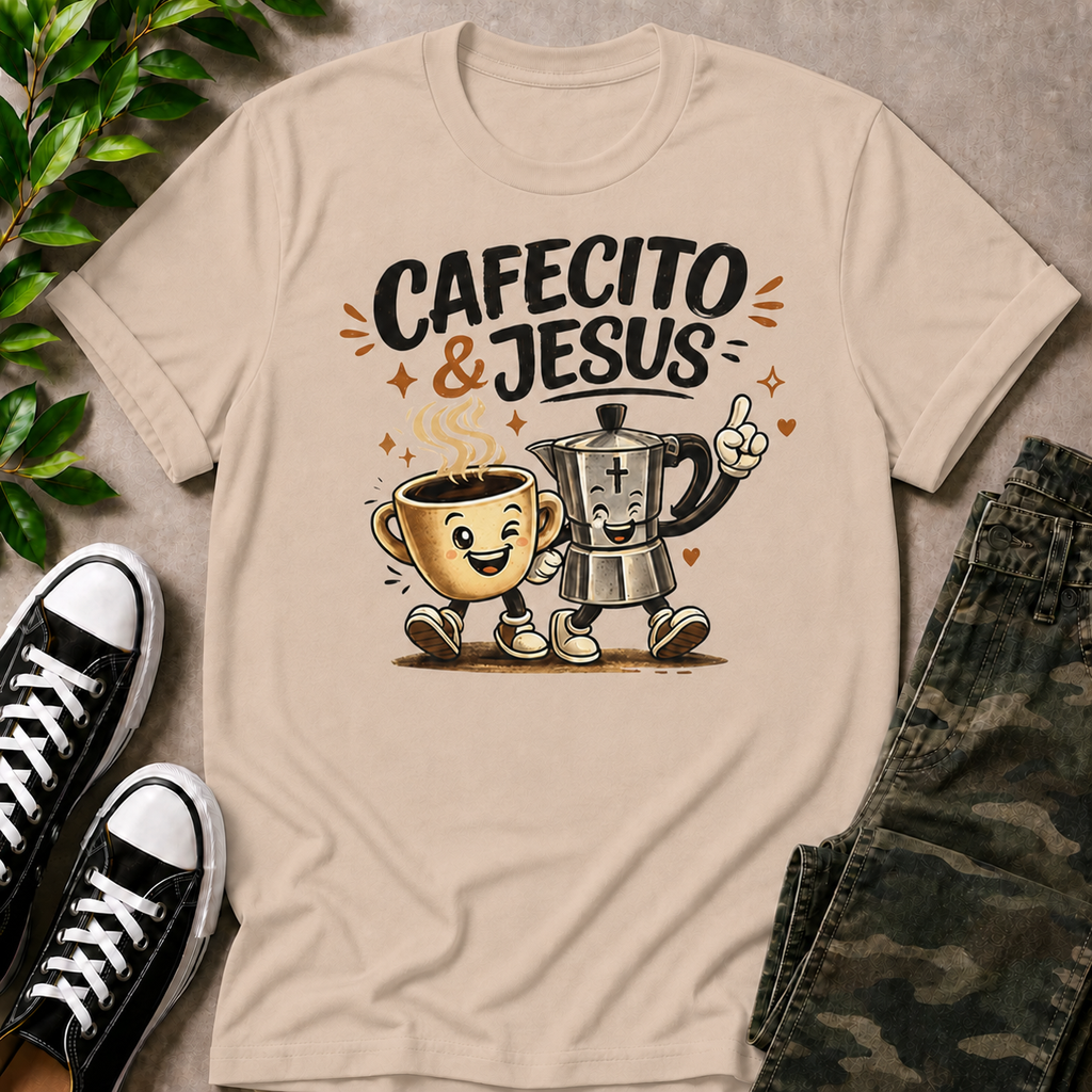 Cafecito & Jesus T-Shirt