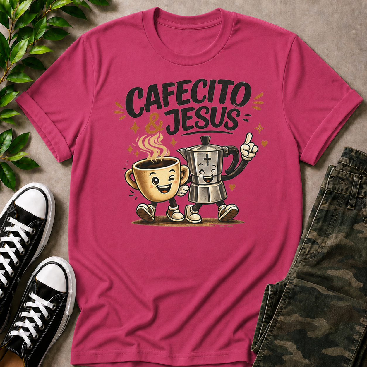 Cafecito & Jesus T-Shirt