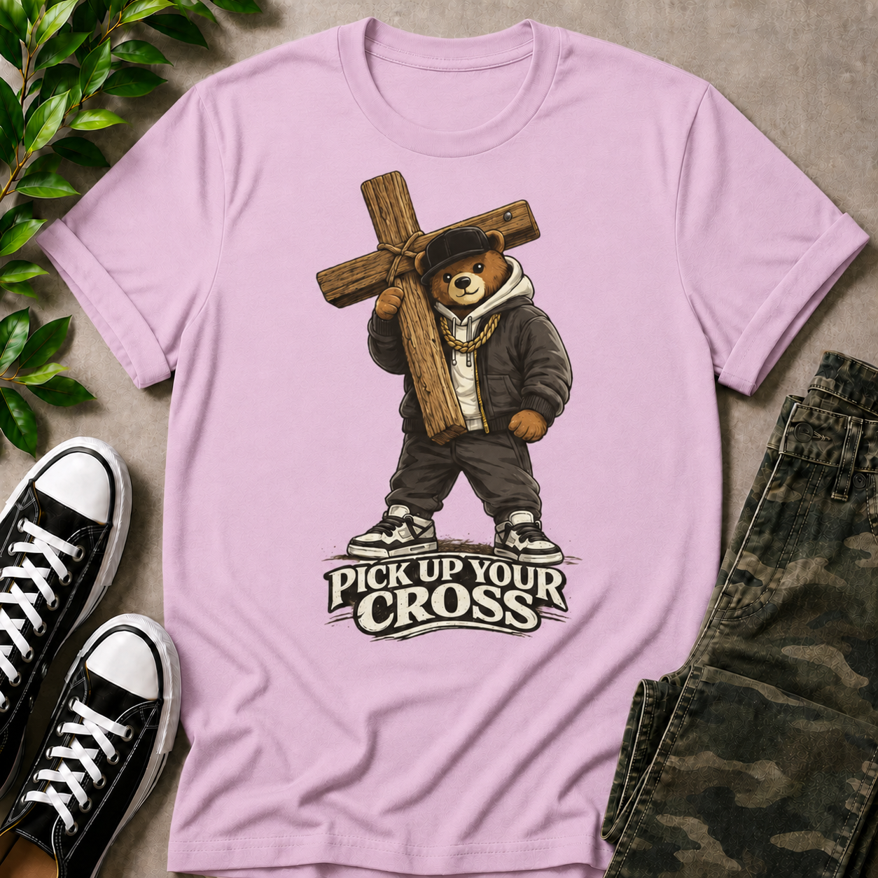 Street Bear Cross T-Shirt