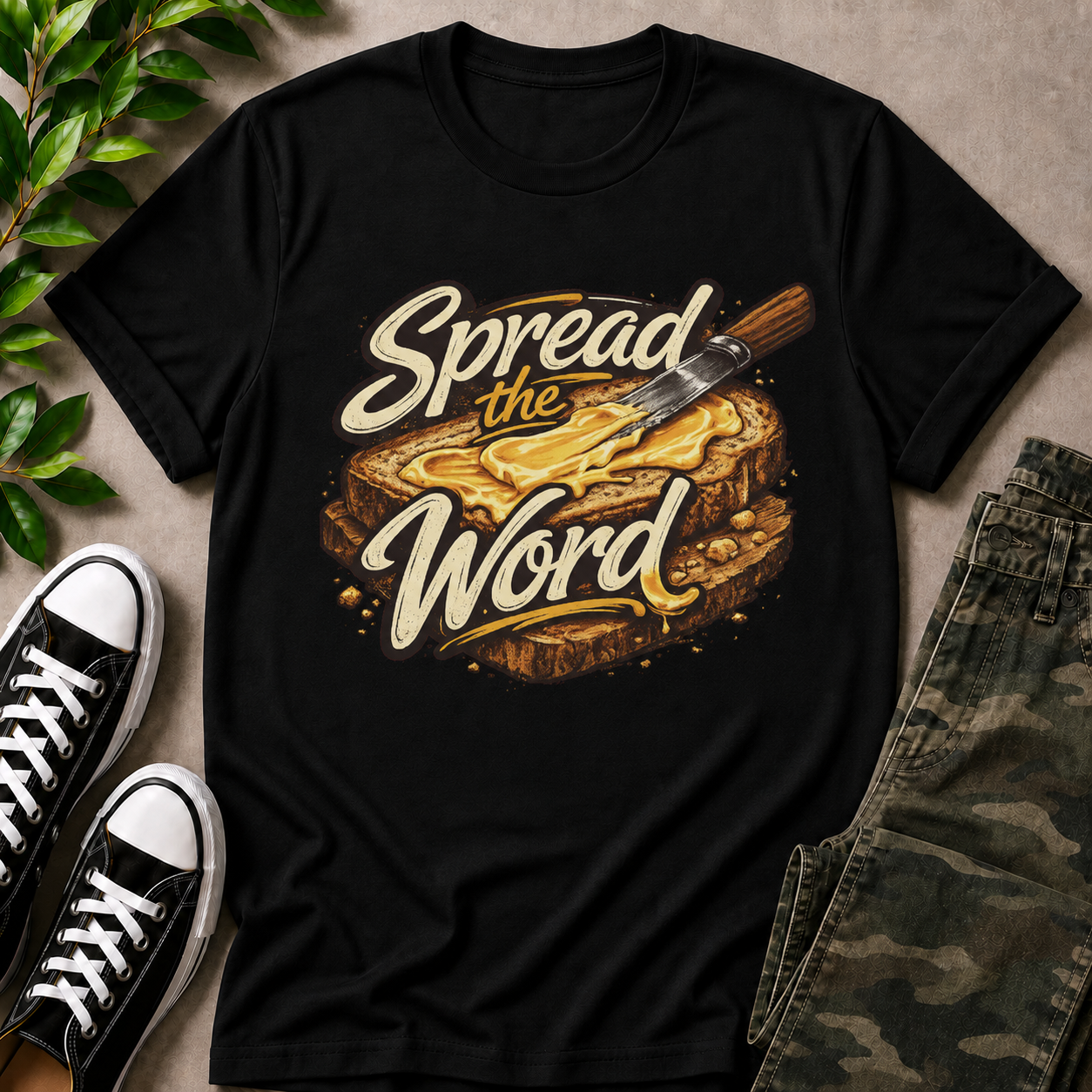 Spread The Gospel Like Butter T-Shirt