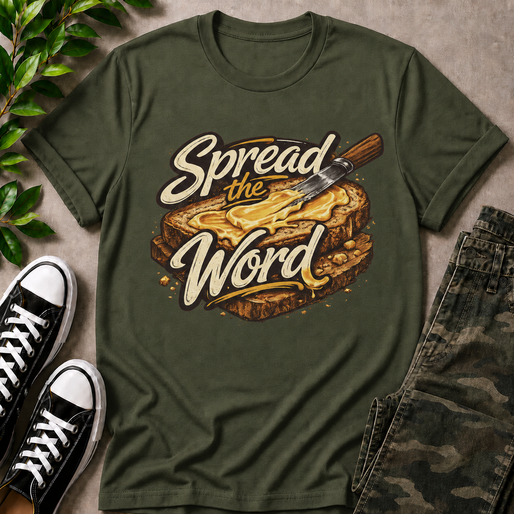Spread The Gospel Like Butter T-Shirt