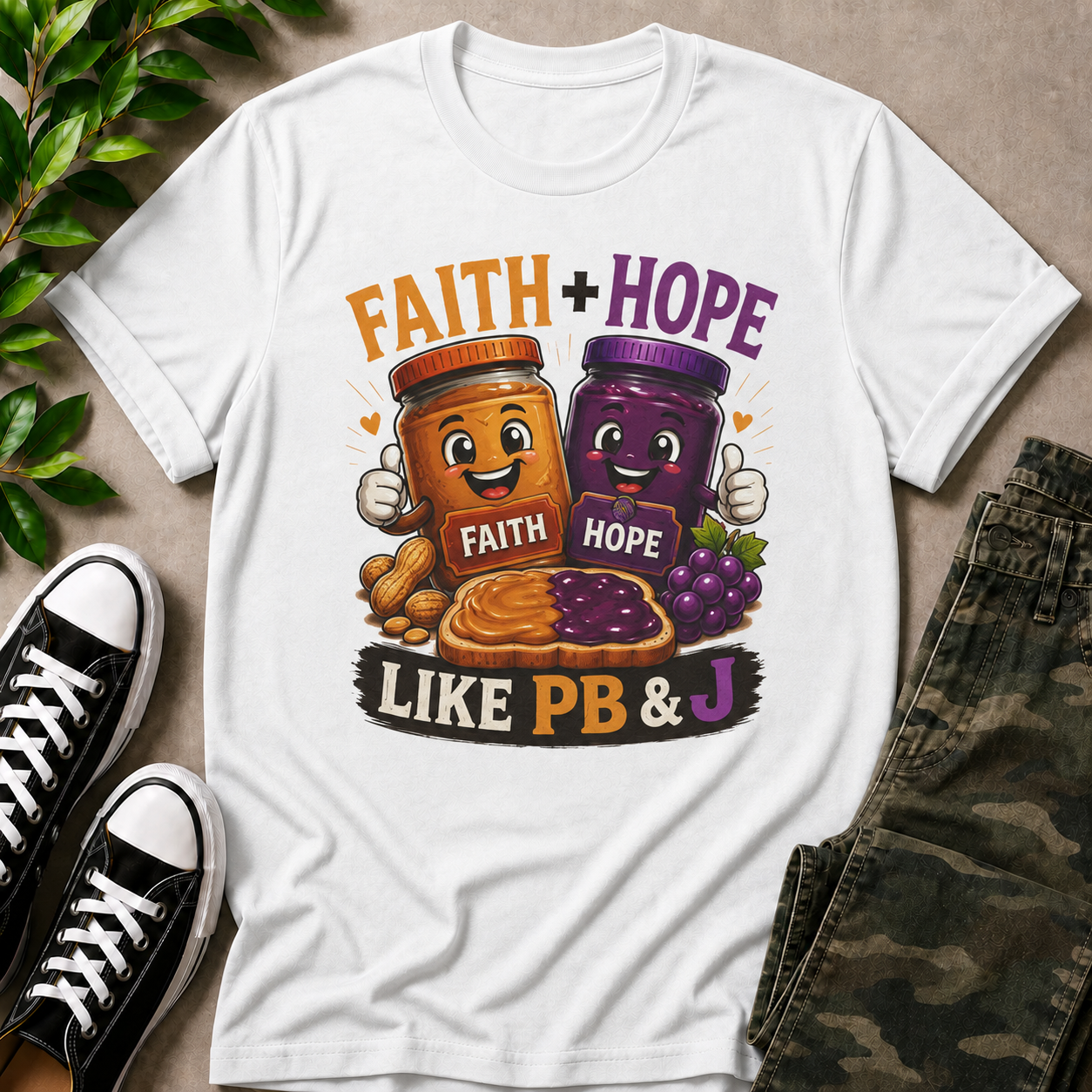 Faith + Hope PB&J T-Shirt