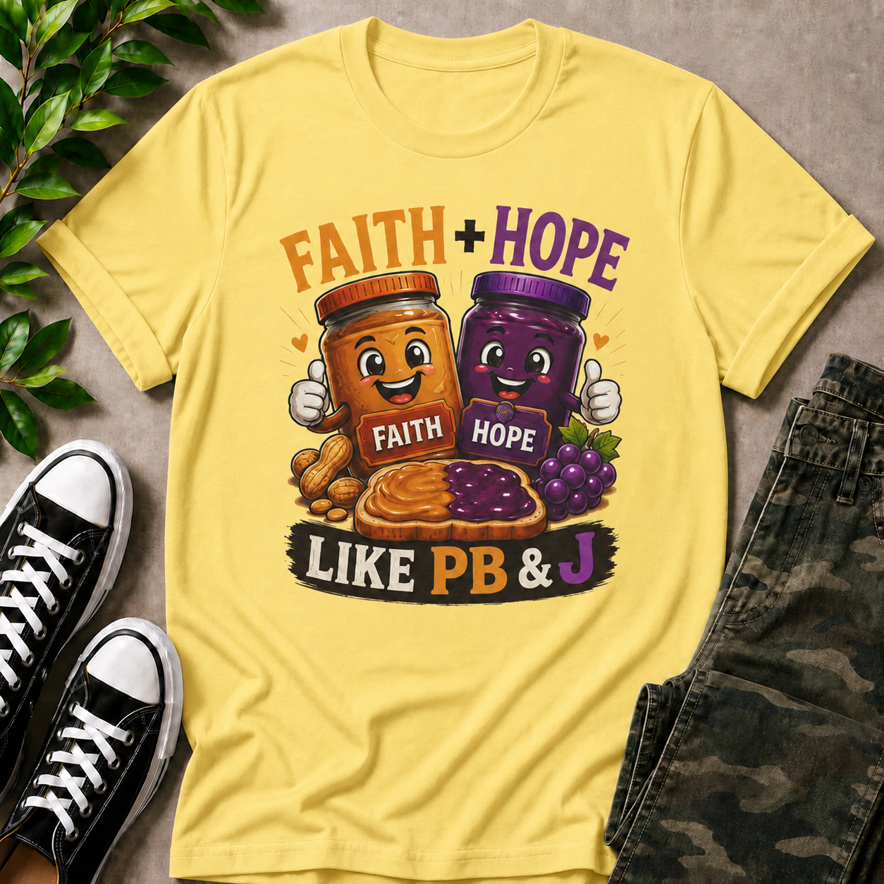 Faith + Hope PB&J T-Shirt