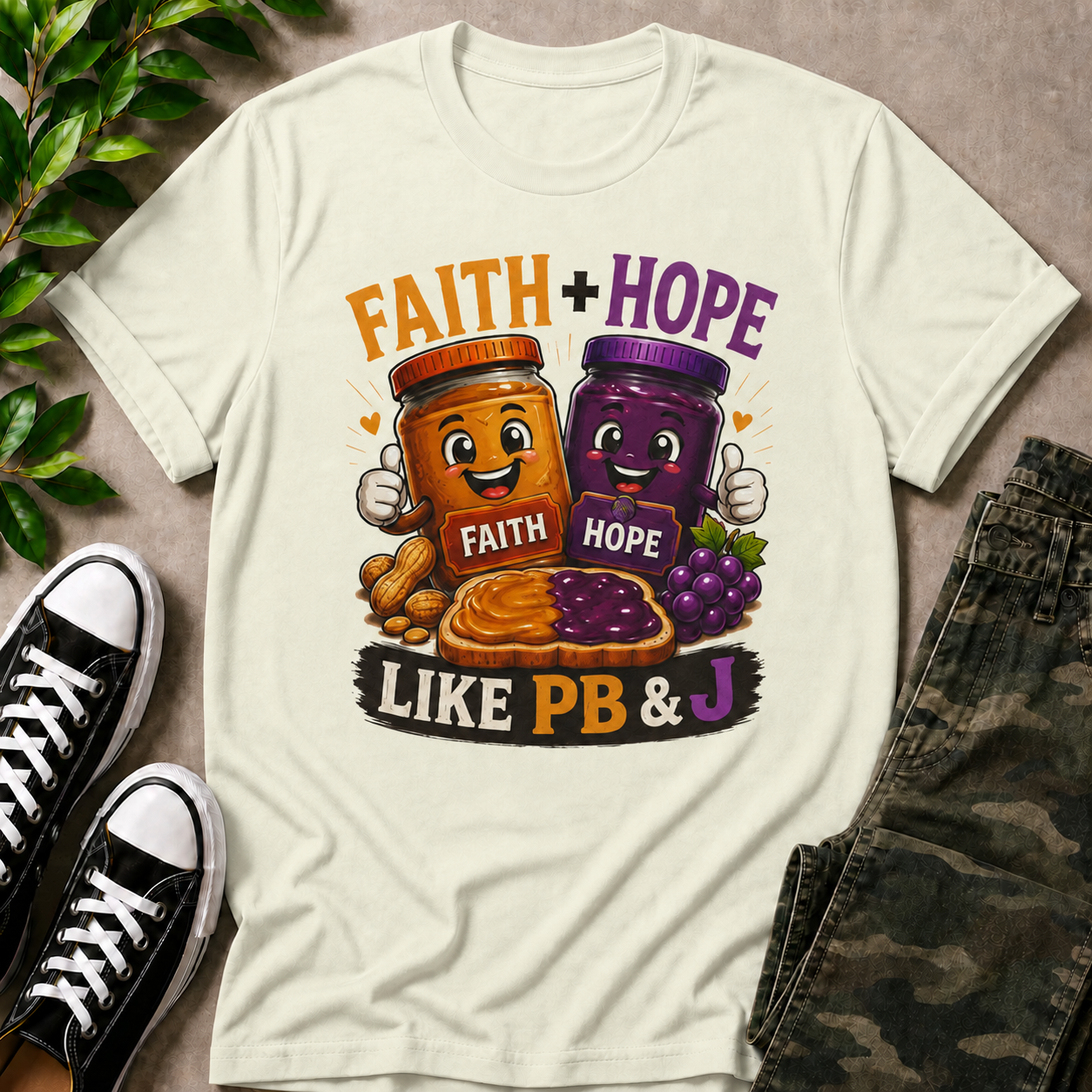Faith + Hope PB&J T-Shirt