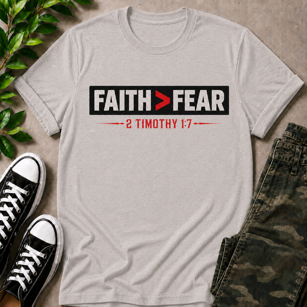 Faith > Fear T-Shirt