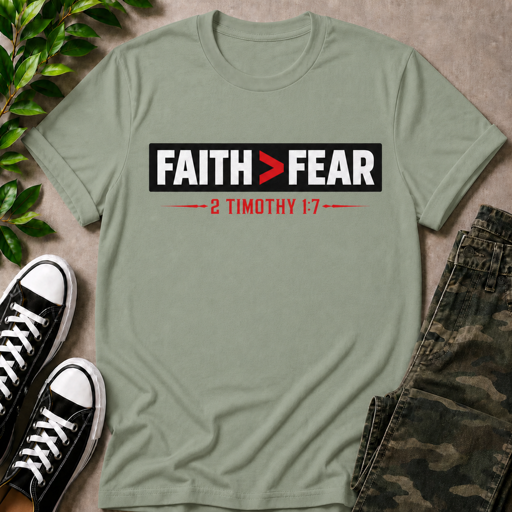 Faith > Fear T-Shirt