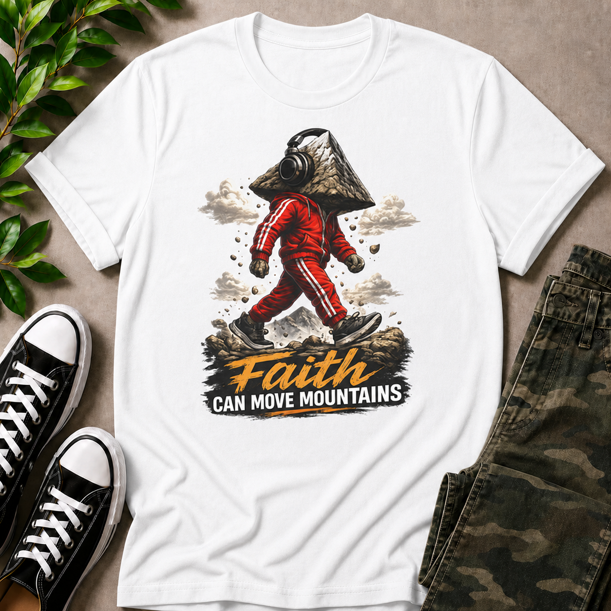 Faith Can Move Mountains T-Shirt
