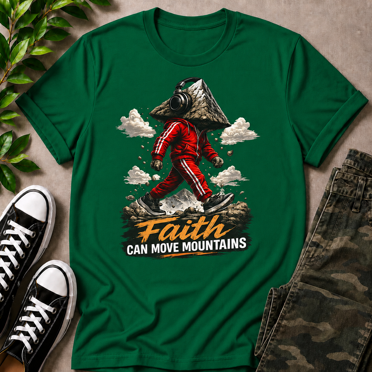Faith Can Move Mountains T-Shirt