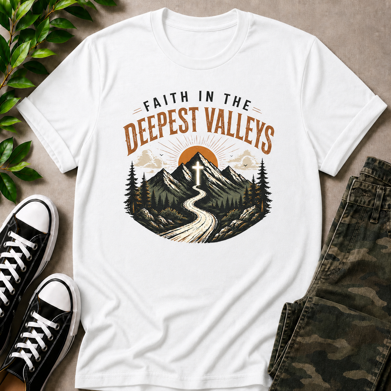 Faith In The Deepest Valleys T-Shirt