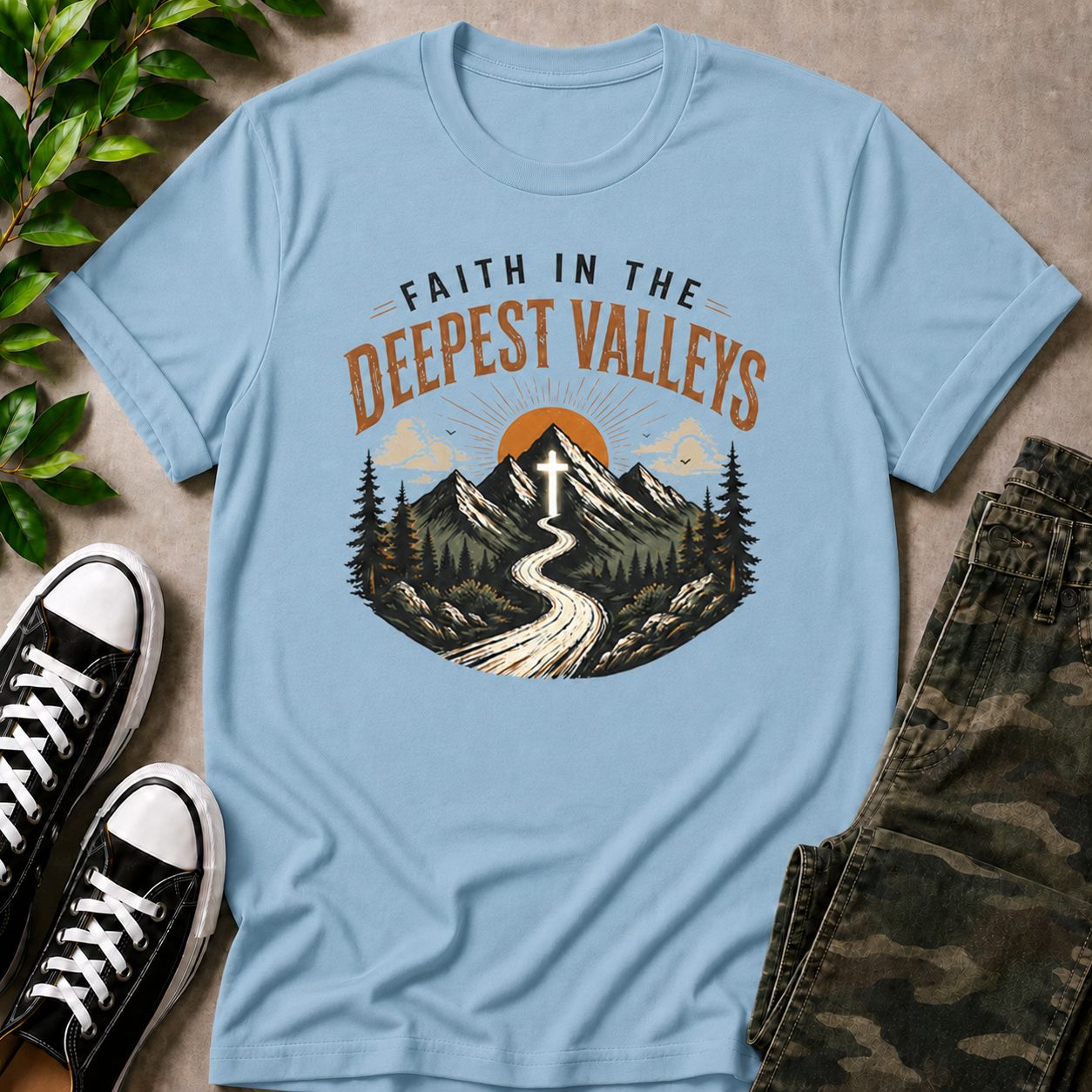 Faith In The Deepest Valleys T-Shirt