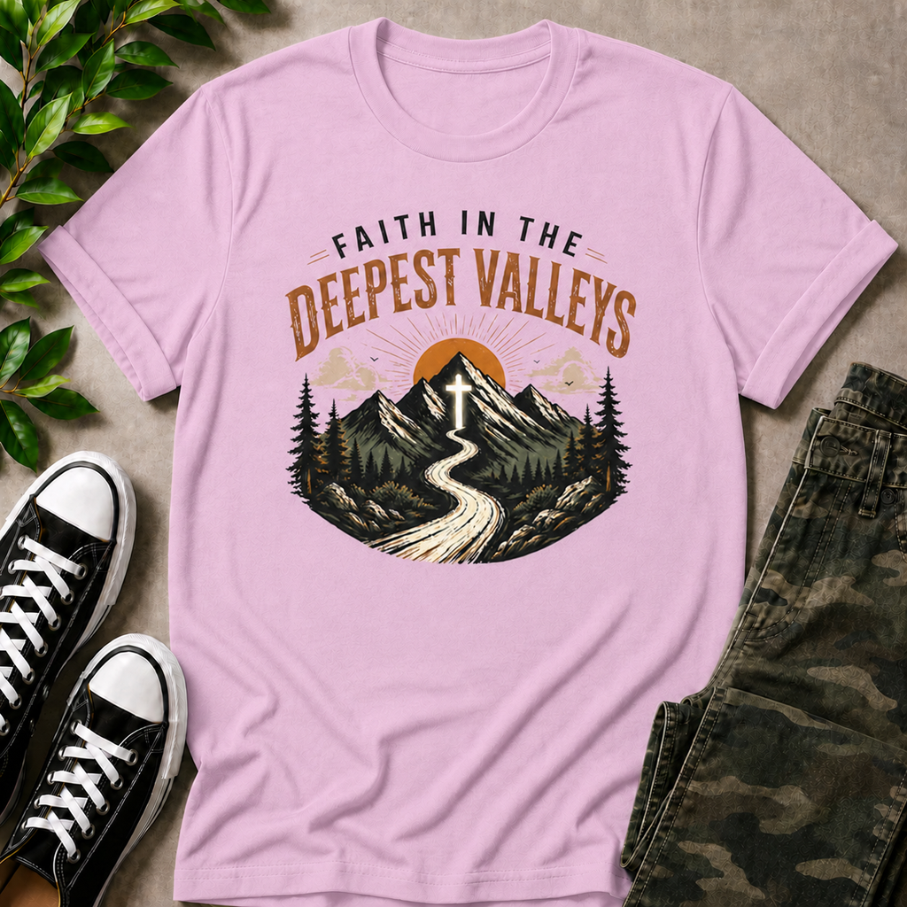 Faith In The Deepest Valleys T-Shirt
