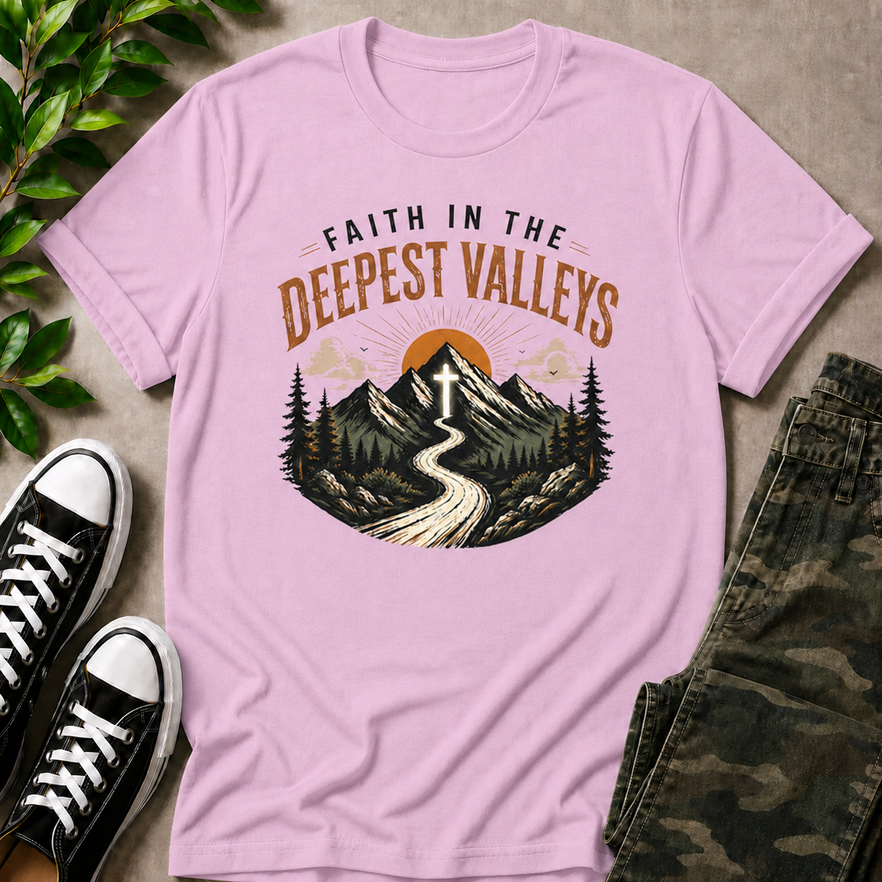 Faith In The Deepest Valleys T-Shirt