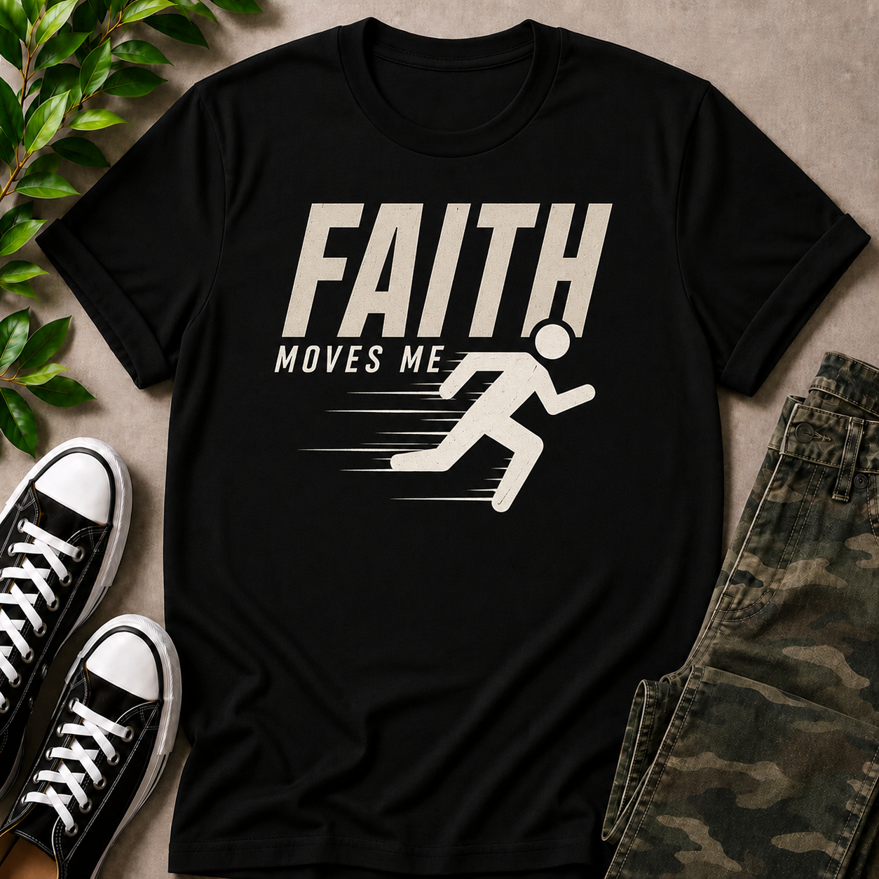 Faith Moves Me T-Shirt