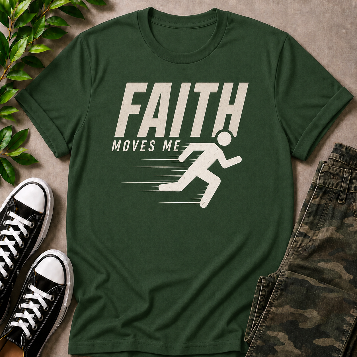 Faith Moves Me T-Shirt