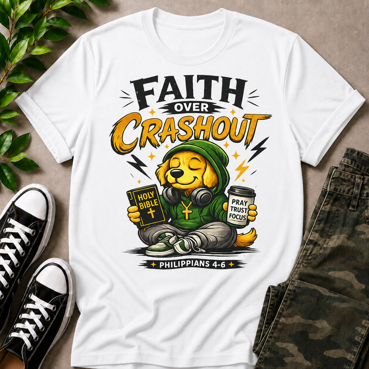 Faith Over Crashout T-Shirt