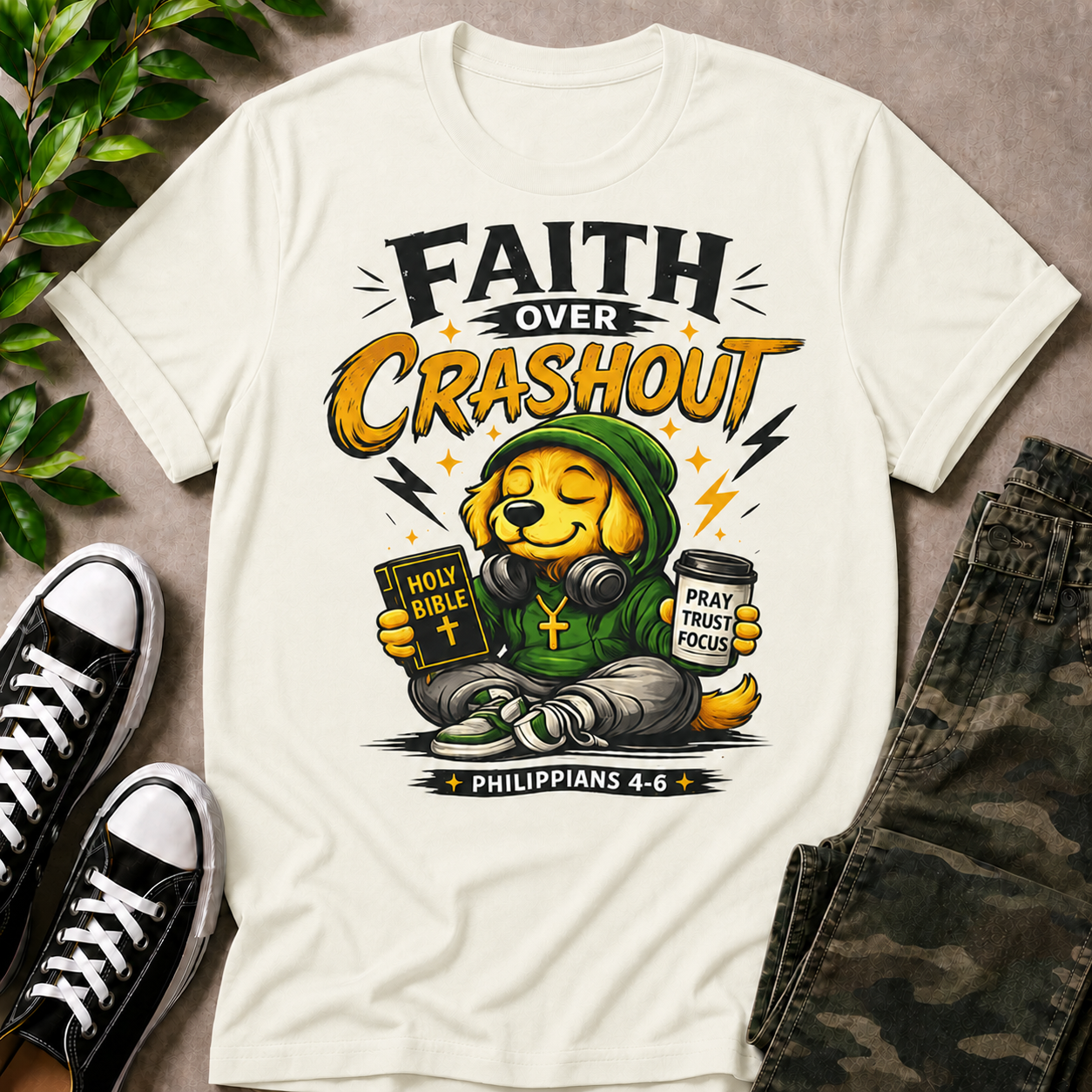 Faith Over Crashout T-Shirt
