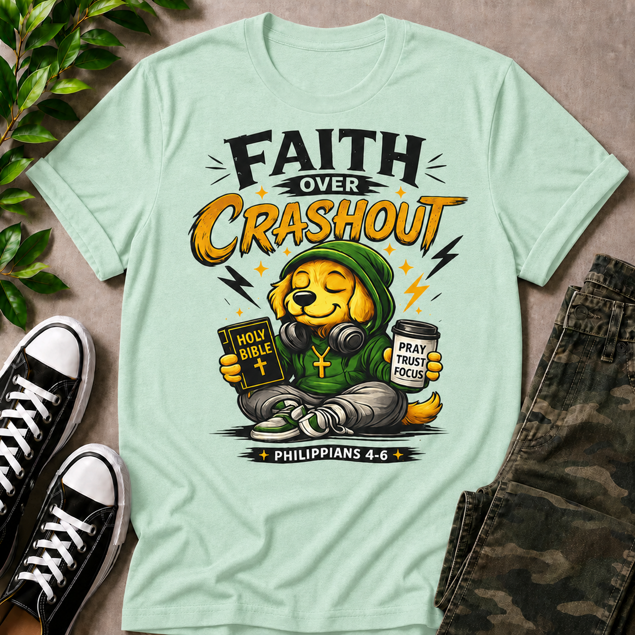 Faith Over Crashout T-Shirt