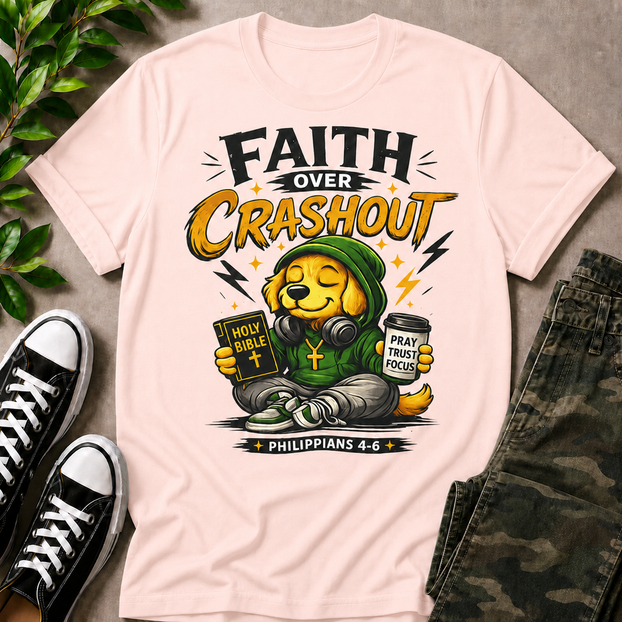Faith Over Crashout T-Shirt