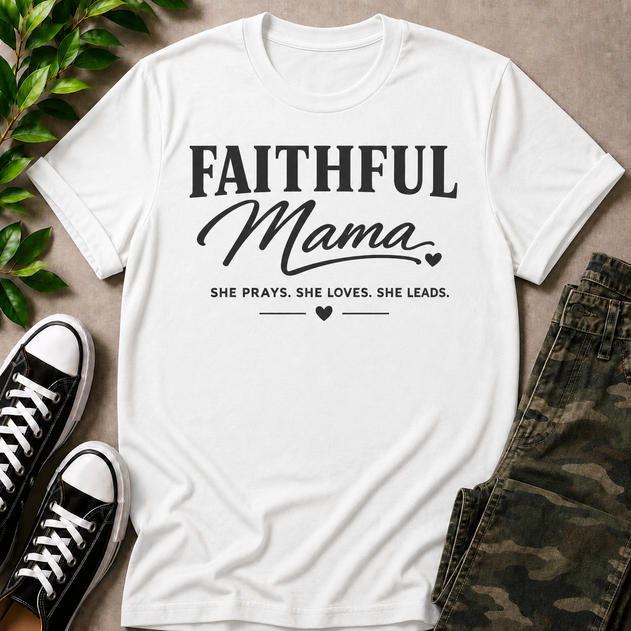Faithful Mama T-Shirt