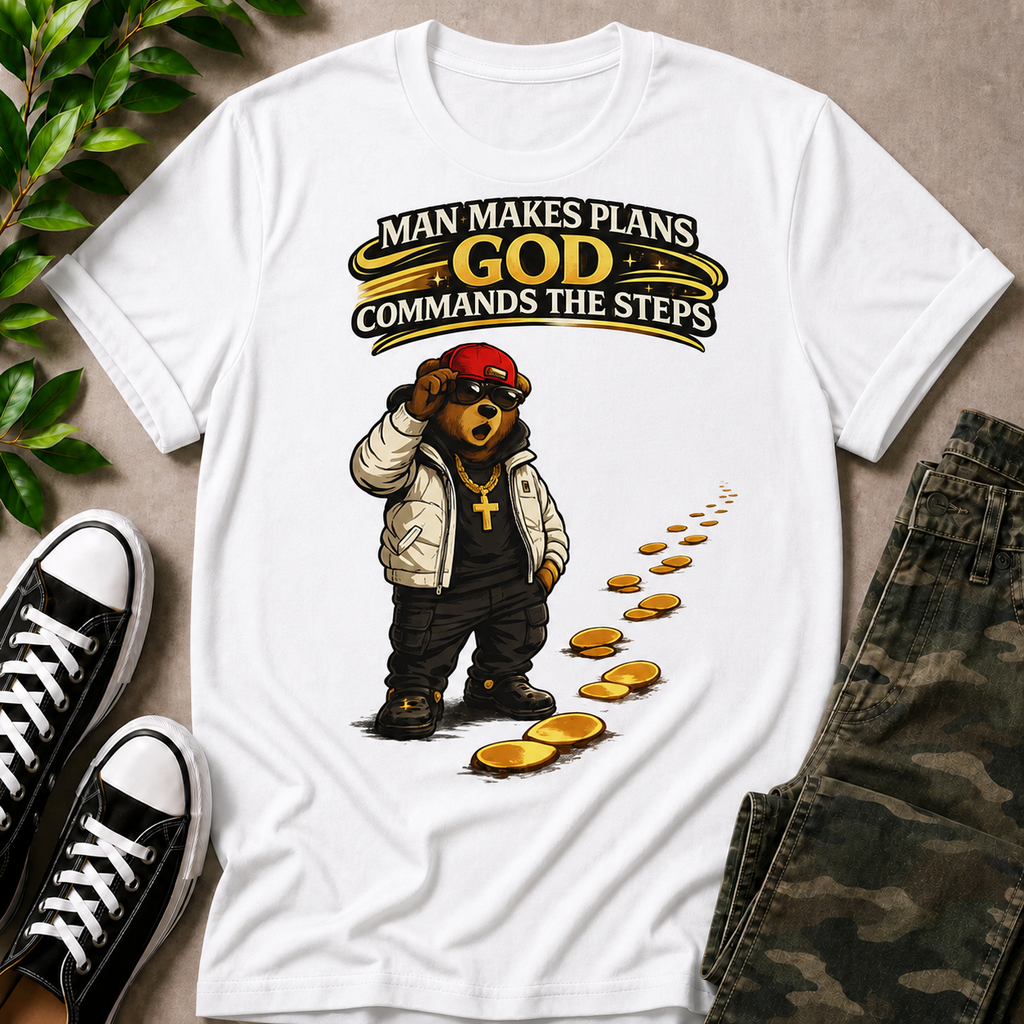 God Commands The Steps T-Shirt