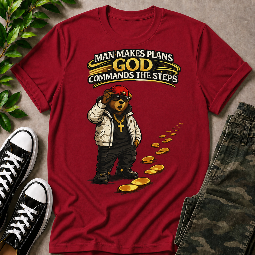 God Commands The Steps T-Shirt