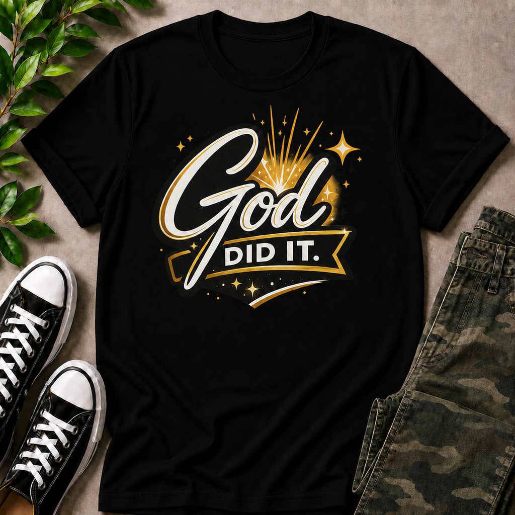 God Did It T-Shirt