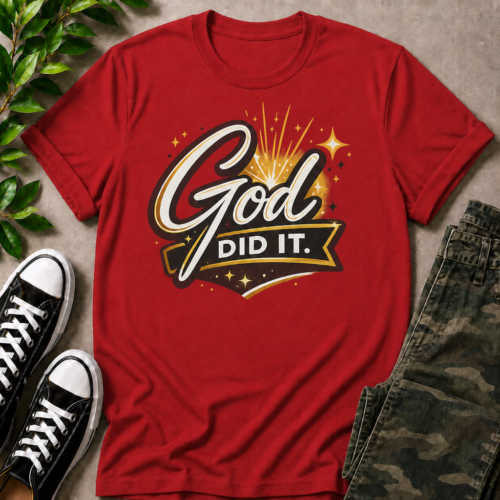God Did It T-Shirt
