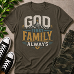 God First Family Always T-Shirt