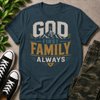 God First Family Always T-Shirt
