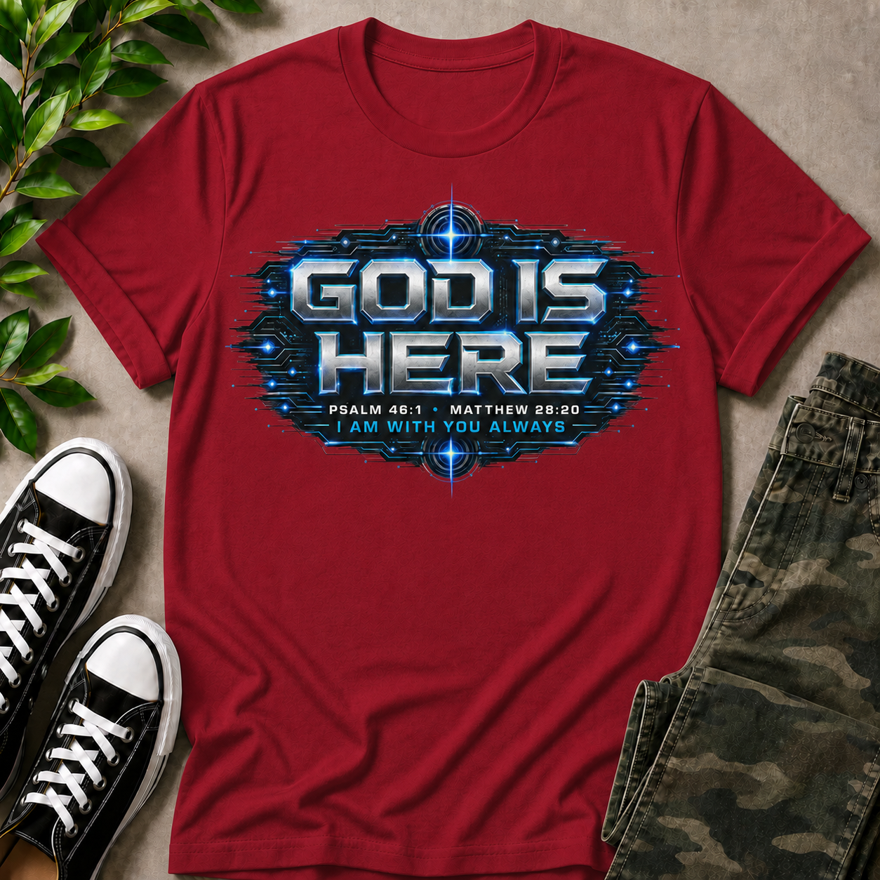 God Is Here T-Shirt